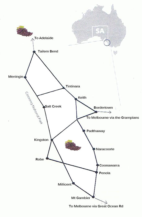 Map showing where Kingston is located